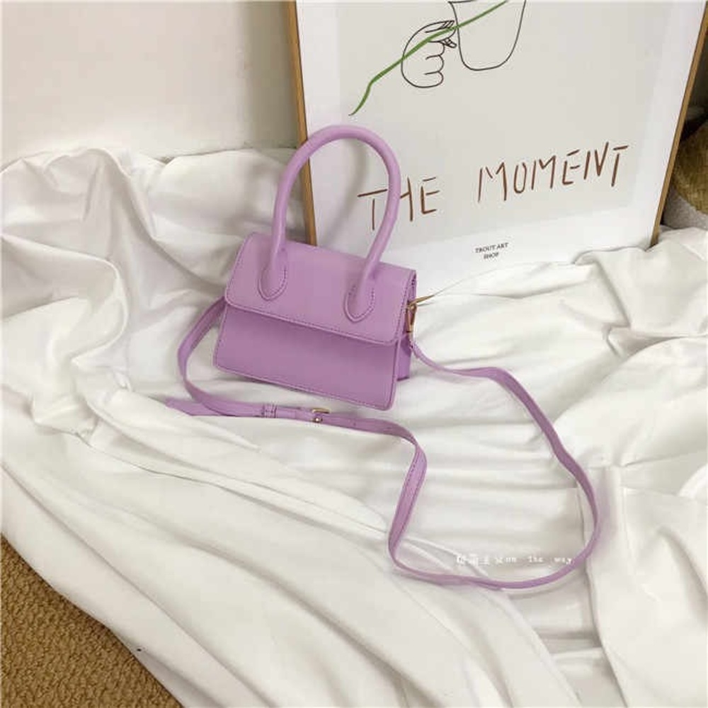 Mini Lavender Crossbody Purse